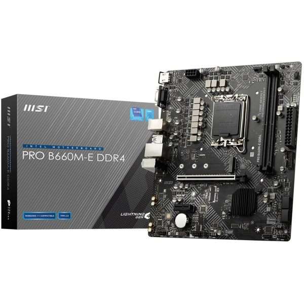 MSI PRO B660M-E DDR4